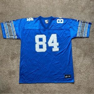 Vintage NFL Detroit Lions Herman Moore #84 Jersey